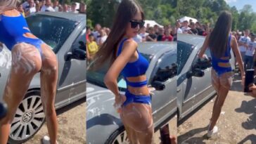 Sandra Meduza igra na auto showu - onlyfans leaked porn video