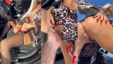 Josipa Karimović u luksuznom mercedesu od 100k eura- onlyfans porno video