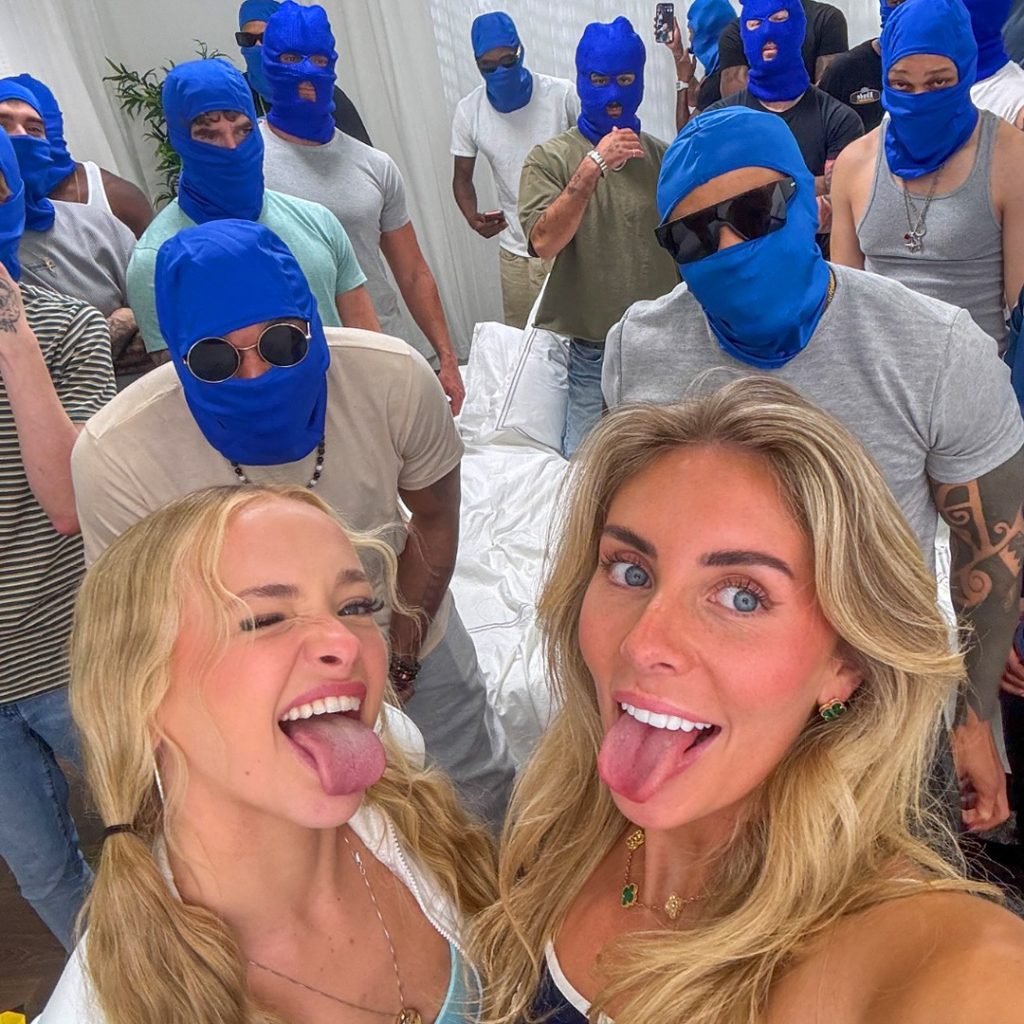 Bonnie Blue onlyfans model gang bang scene