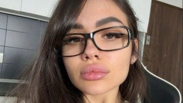 Claudia Anelore pušenje u prirodi