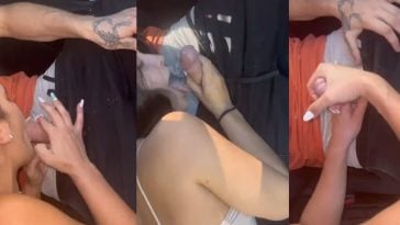 Kitty Cat Mia puši kurac u kolima